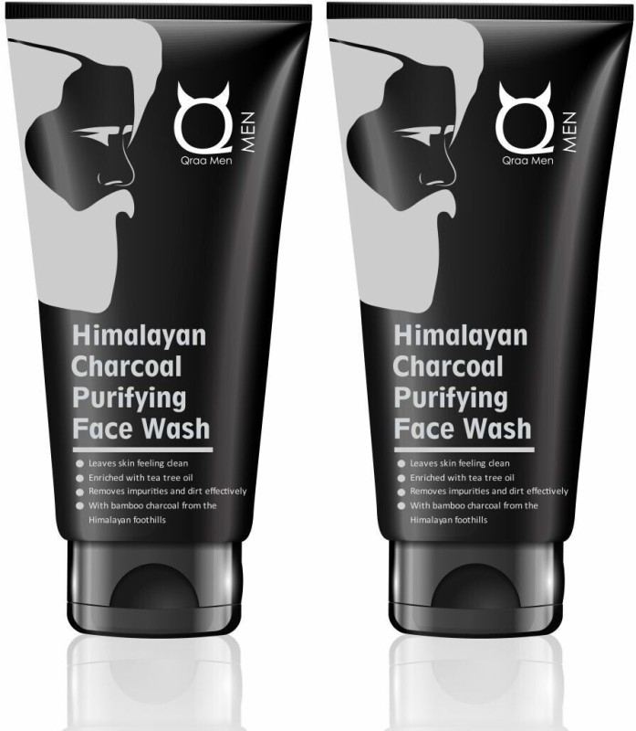 Qraa Himalayan Charcoal Purifying Combo Face Wash(200 g)