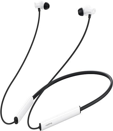 Realme Buds Wireless 3 in-Ear Bluetooth Headphones,30dB ANC,Spatial Audio,13.6mm Dynamic Bass Driver,Upto 40 HrsPlayback,Fast Charging,45ms Low Latency for Gaming,Dual Device Connection-Vitality White