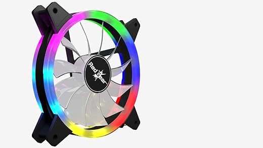 Redgear Turbo F-1 Case Cooling Fan with auto RGB for PC