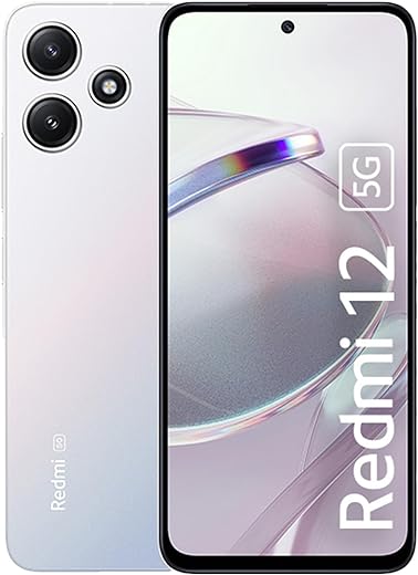 Redmi 12 5G Moonstone Silver 4GB RAM 128GB ROM