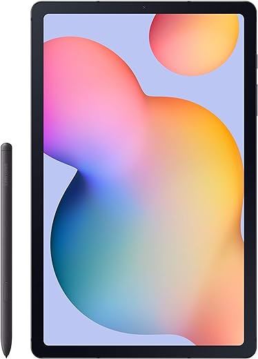 Samsung Galaxy Tab S6 Lite 26.31 cm (10.4 inch), S-Pen in Box, Slim and Light, Dolby Atmos Sound, 4 GB RAM, 64 GB ROM, Wi-Fi Tablet, Gray