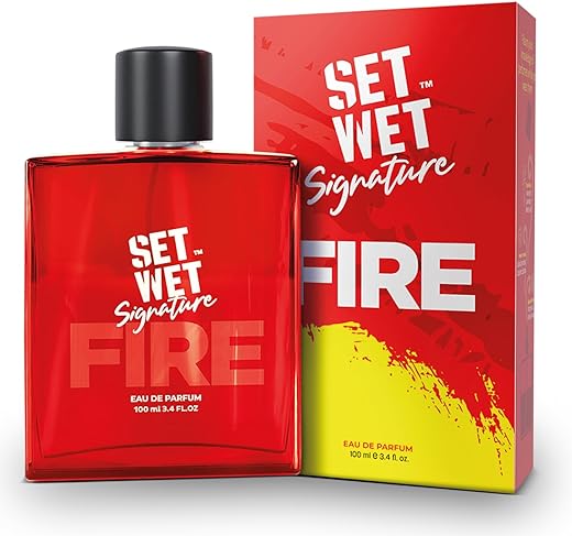 Set Wet Fire Perfume for Men, 100ml|Woody Long Lasting Perfume for Men|Gift for Men|Best Date Night Fragrance