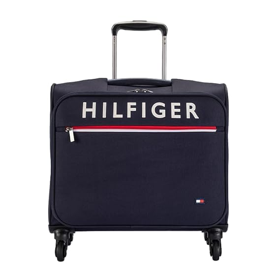 Tommy Hilfiger Orlean Plus 45cm Polyester Overnighter Unisex Trolley Bag -Navy Blue