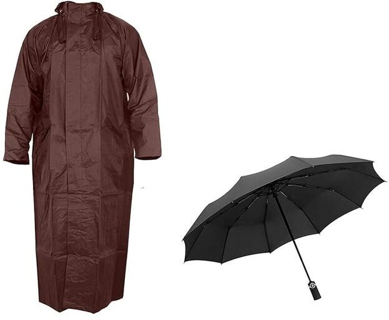 Tritika Solid Men Raincoat