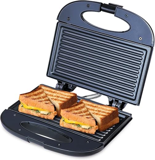 Bajaj New SWX 400 Sandwich Grill Toaster (2 Slice), Black