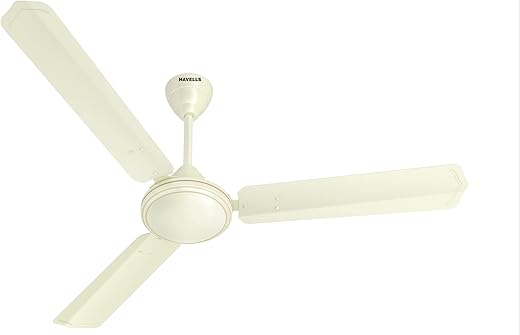 Havells 1200mm Thrill Air Energy Saving Ceiling Fan (Bianco, Pack of 1),White