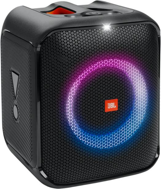 JBL PartyBox Encore Essential,Music Synced Strobe Lightshow,JBL PartyBox App 100 W Bluetooth Speaker  (Black, Stereo Channel)