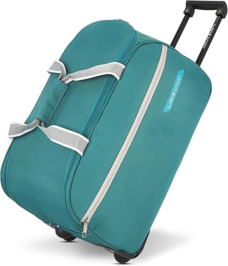 Lavie Sport Lino Wheel Duffel Bag | 2 Wheel Duffle Bag | Built to Last Wheels and Trolley