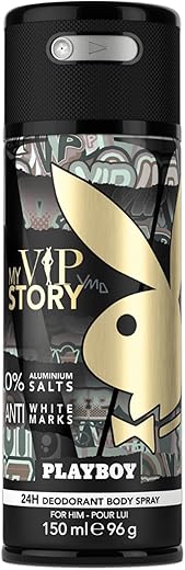 Playboy My VIP Story Deodorant Spray - 150ml - For Men