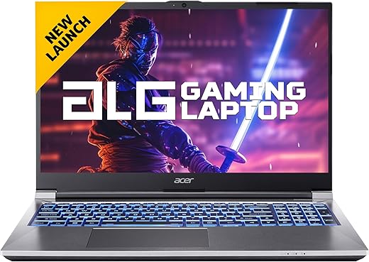 Acer ALG Gaming Laptop 13th Gen Intel Core i7 Processor (16GB DDR4/512GB SSD/6GB RTX3050 Graphics/144Hz/Win11Home/Wifi 6) AL15G-53, 39.62cm (15.6") FHD Display, Premium Metal Body, Steel Gray, 1.99KG