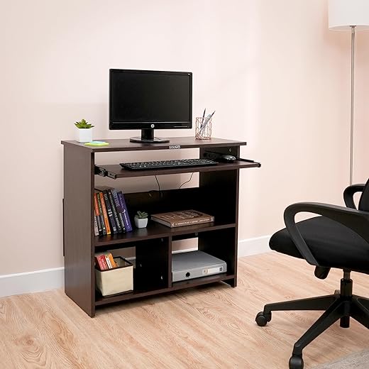 Amazon Brand - Solimo Devon Engineered Wood Study Table (Wenge Finish)