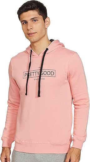 Amazon Brand - Symbol Men Cotton Hooded Sweatshirt