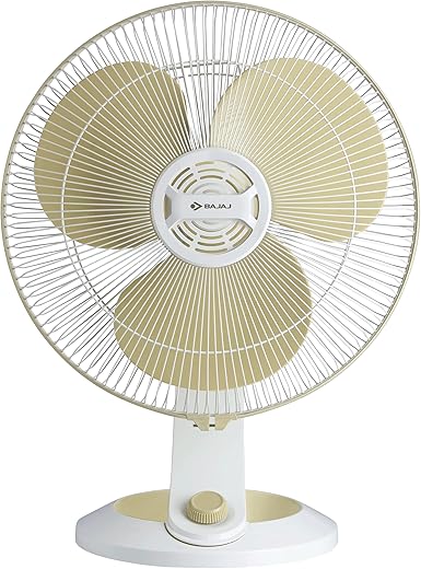 Bajaj Veloce 400 mm Champagne Fizz Table Fan, Regular