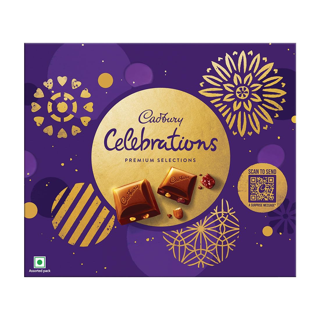 Cadbury Celebrations Premium Selections Chocolates Gift Pack, 268 Gram