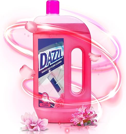 DABUR Dazzl Floor Cleaner (Floral) - 975Ml | Kills 99.9% Germs | Disinfectant Surface Cleaner