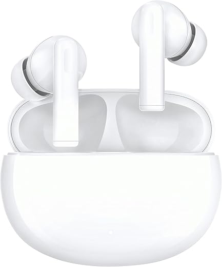 HONOR CHOICE in Ear Earbuds X5 (White) | Upto 30dB Active Noise Cancellation (ANC) | Upto 35 Hours Long Battery Life | Bluetooth 5.3 | IP54 Dust and Water Resistance