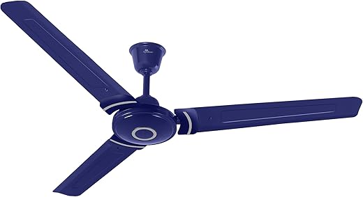 RR Signature 1200 MM Morpheus Deco High Speed Ceiling Fan for Home & Office, 35% Energy Saving, Designer Ceiling Fan, 2 Year Warranty (Oxford Blue)