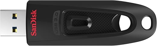 SanDisk Ultra 64 GB USB 3.0 Pen Drive (SDCZ48-064G-135/SDCZ48-064G-UAM46, Black)