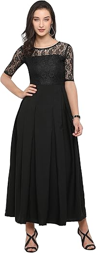 Sheetal Associates Women's A-Line Maxi Dress