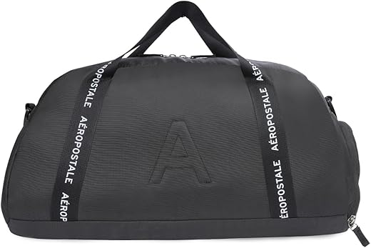 Aeropostale Byron Unisex Gymbag Duffel - Black