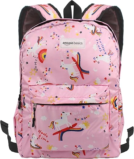 amazon basics Lightweight Polyester Backpack | For