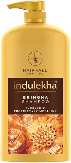 Indulekha Bringha Shampoo 1L|| Proprietary Ayurvedic Medicine for Hairfall|| 1L