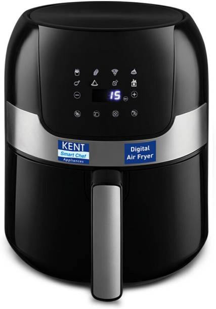 KENT Digital Air Fryer 4 L Capacity & 1400 W|Fry, Grill, Roast, Steam & Bake Air Fryer