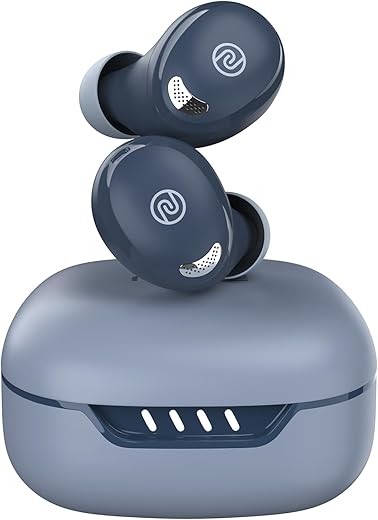 Noise Newly Launched Buds Trance 2 in-Ear Truly Wireless Earbuds with 45H of Playtime, Quad Mic with ENC, Low Latency(up to 40 ms), Instacharge(10 min=120 min), BT v5.3(Dusk Blue)