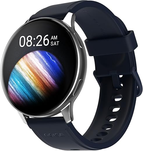 Noise Vortex Plus 1.46 AMOLED Display, AoD, BT Calling, Sleek Metal Finish, 7 Days Battery Life, All New OS with 100+ Watch Faces & Health Suite (Space Blue)