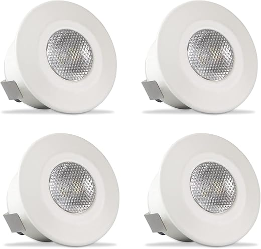 Surya 2W LED Prime SPOT Light, Ceiling SPOT Light (Green) (Pack of 4)