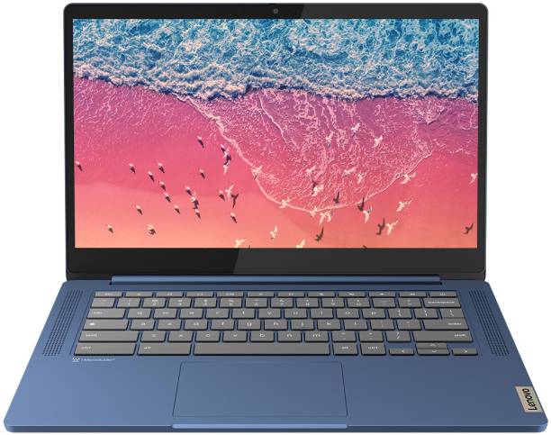 Lenovo Chromebook MediaTek Kompanio 520 - (4 GB/128 GB EMMC Storage/Chrome OS) 14M868 Chromebook  (14 Inch, Abyss Blue, 1.3 Kg)