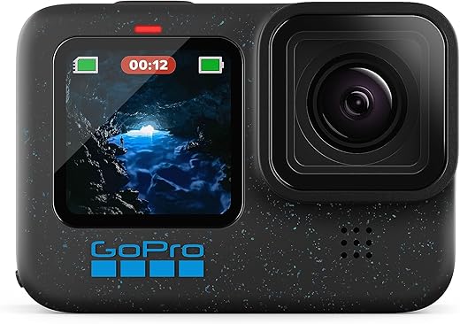 GoPro Hero12 Black - Waterproof Action Digital Camera With 5.3K60 Ultra Hd Video, 27Mp Photos, Hdr, 1/1.9" Image Sensor, Live Streaming, Webcam, Stabilization