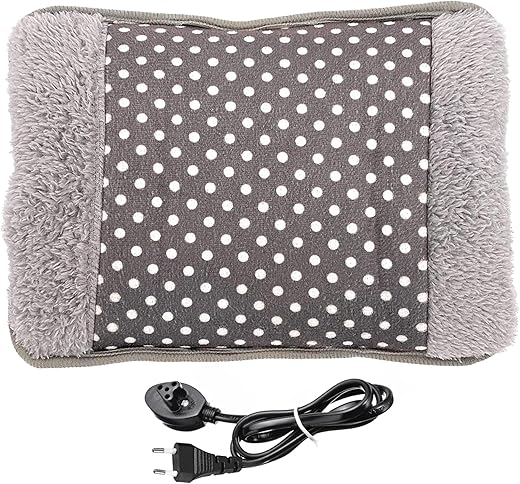 Ross Heating Bag, Hot Water Bags for Pain Relief, Heating Pad-Heat Pouch Hot Water Bottle Bag, Electric Hot Water Bag, Heating Pad for Pain Relief- with Hand Warmer Pockets (assorted)