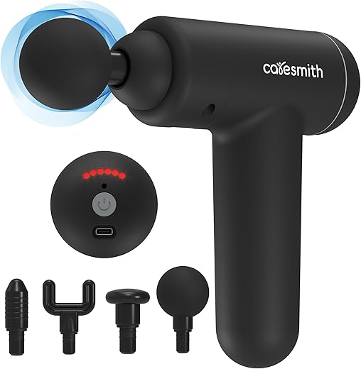 Caresmith Charge Boost Massage Gun | Body Massager | Massager Machine for Pain Relief for Men and Women | Deep Tissue Massager