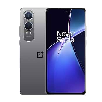 OnePlus Nord CE4 Lite 5G (Super Silver, 8GB RAM, 128GB Storage) | Lifetime Display Warranty | 5500 mAh Battery, 80W SUPERVOOC and Reverse Charging | 50MP Camera with OIS | 120Hz AMOLED Display