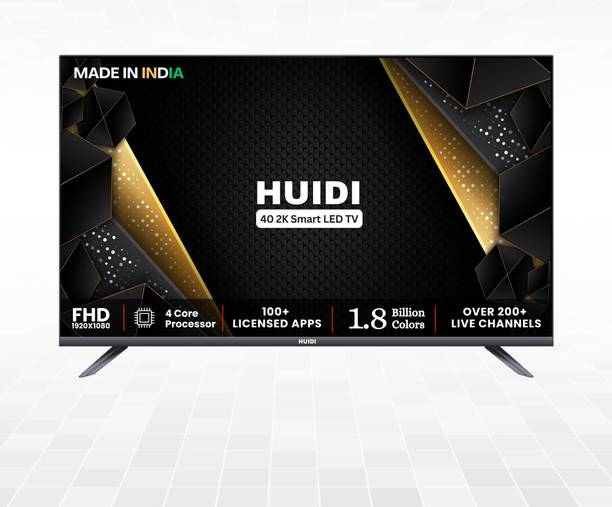 HUIDI 100 cm (40 inch) Full HD LED Smart Android TV  (HD6FSPRO)