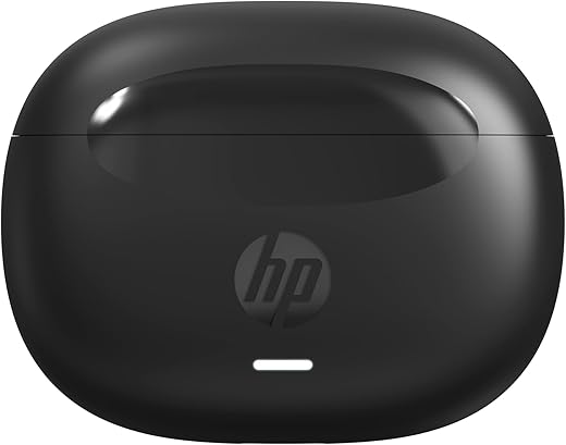 HP H150 Wireless in Ear Earbuds, Compatible with Tablets, Smartphones, Pcs, and Other Devices with Bluetooth,Noise-Reduction,Water Resistant Design,Black,0.036Kg