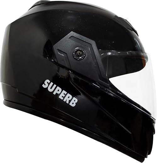 Turtle Helmet Superb Ventilated Design with Scratch Resistive Clear Visor Hard Shell ABS Full Face Helmet-Parent