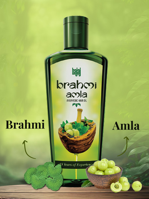 BAJAJ CONSUMER CARE Brahmi Amla Hair Oil - 400 ml