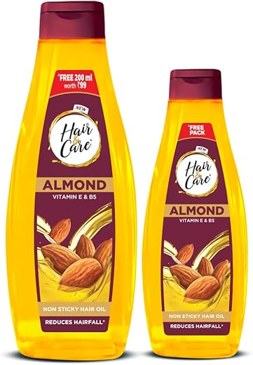 Hair & Care Dry Fruit Oil with Walnut & Almond, 500 ml (Non-Sticky Hair Oil)