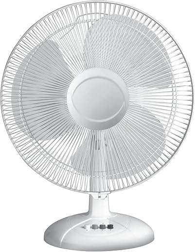 Havells Swing LX 400mm Table Fan (White)