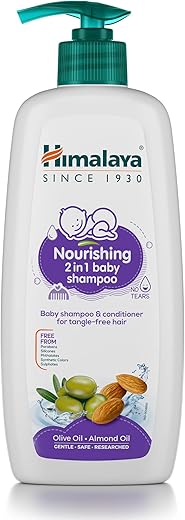 Himalaya Nourishing 2in1 Baby Shampoo 400ml | Shampoo&Conditioner for tanglefree hair