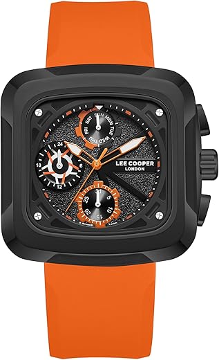 Lee Cooper Analog Black Dial Men's Watch-LC08012.050