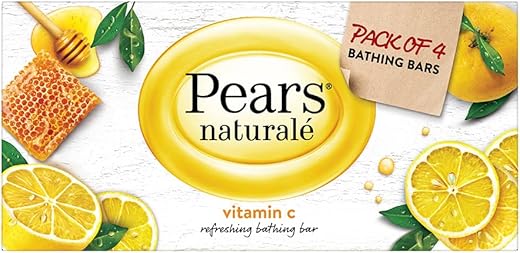 Pears Naturale Vitamin C Soap 4x125gm