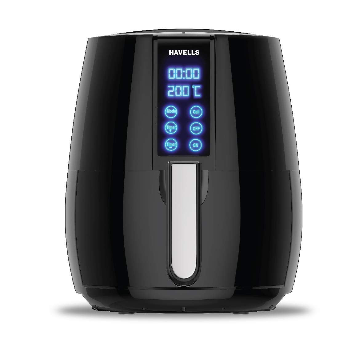 Havells Air Fryer Prolife Digi with 4L Capacity | Digital Touch Panel | Auto On/Off | 60 Min Timer | Basket Release Button | Air Filtration System | 2 Yr Warranty, Black|1230W