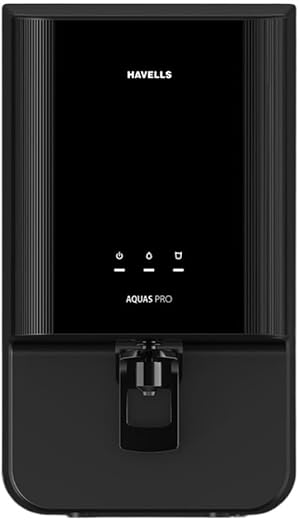 Havells Aquas Pro 7L Water Purifier | RO+ UV+Copper+Zinc+Magnesium | 2 Year Free Service (Filter Included) | Free TDS Meter | No AMC | 7-stages | Saves 40% Water | Suitable for all Water Sources