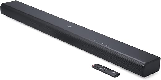 JBL Cinema SB510, Dolby Audio Soundbar with Built-in Subwoofer, 3.1 Channel, Center Channel for Superior Voice Clarity, HDMI eARC, Bluetooth & Optical Connectivity (200W)