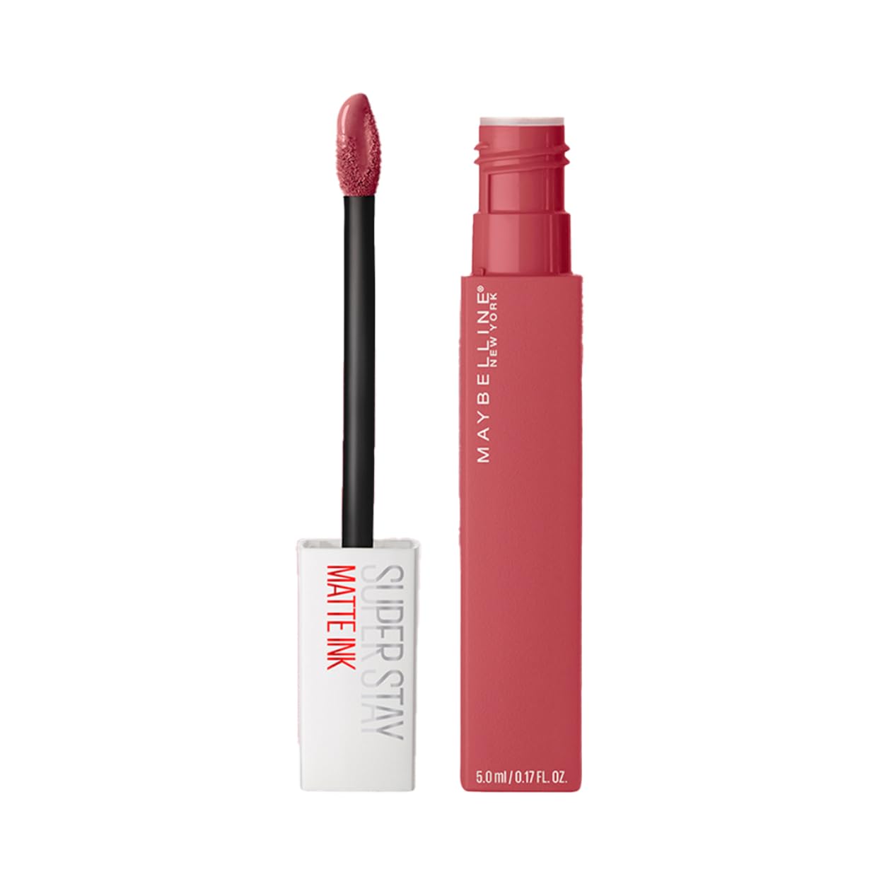 Maybelline New York Liquid Matte Lipstick, Long Lasting, 16hr Wear, Superstay Matte Ink, 225 Delicate, 5ml