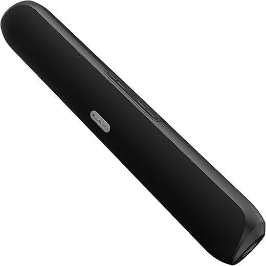 Zebronics Wireless Bluetooth Soundbar, 26 Watts, Upto 7 Hours Playback, Dual 52mm Drivers, Dual Passive Radiators, LED Indicator, TWS, Fabric Finish, Type-C Charging, USB, AUX (Vita Bar 203)