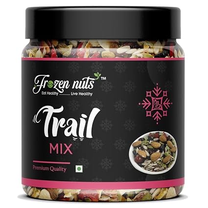 FROZEN NUTS Trail Mix – Almonds, Cashews, Raisins, Sunflower, Pumpkin & Flax Seeds | 900g